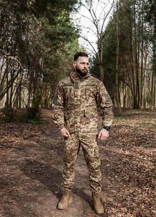 Костюм горка зсу піксель з велкро панеллю під шеврон