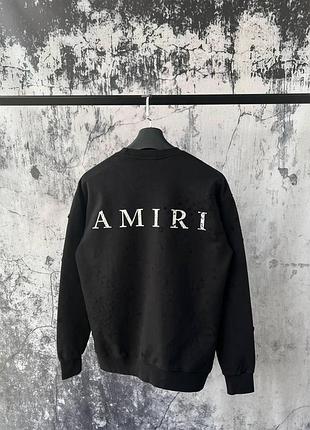 Amiri реглан кофта світшот чоловічий