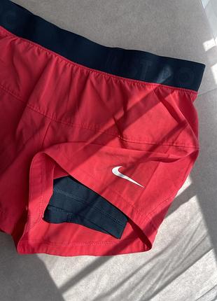 Двошарові шорти велосипедки nike