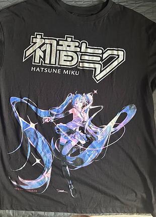 Футболка жіноча hatsune miku cropp