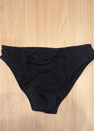 Хлопковые менструальные трусики от primark medium на 3 капли uk 10-12 eur 38-40