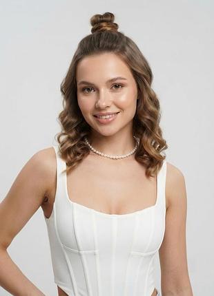 12-94/3 ланцюжок з перлинами цепочка с жемчужинами