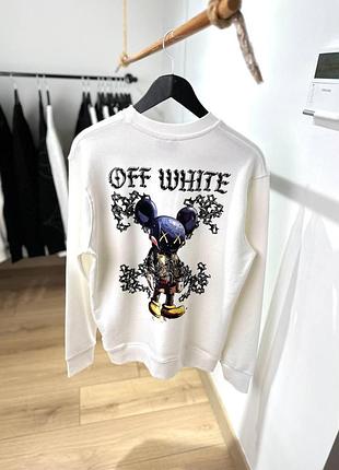 Off-white світшот реглан батнік чоловічий кофта