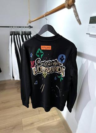 Louis vuitton кофта реглан батнік світшот чоловічий