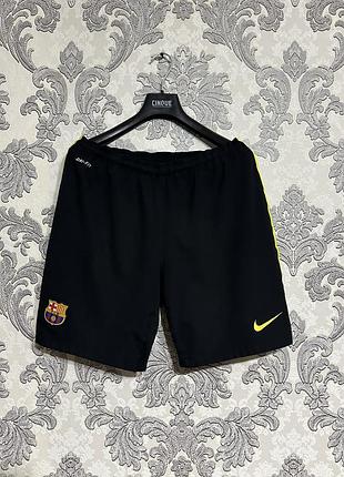 Шорти чоловічі nike barselona розмір л оригінал мужские шорты барса