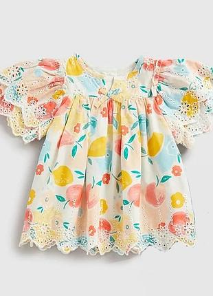 Бавовняна блузка mothercare 18-24міс