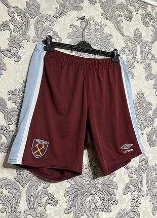 Шорти west ham united umbro чоловічі розмір л оригінал
