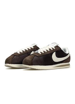 Nike cortez m brown beige