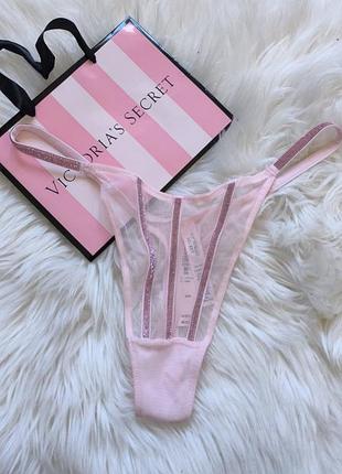 Трусики в каменці стрази victoria's secret