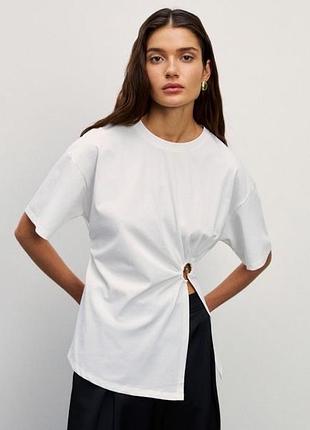 Асиметрична футболка shein