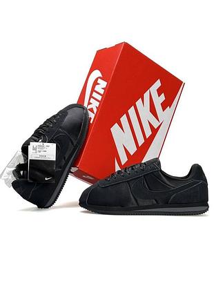 Nike cortez m all black 2
