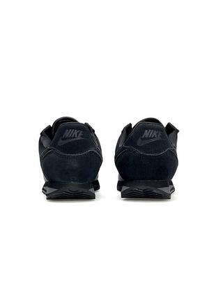 Nike cortez m all black 5