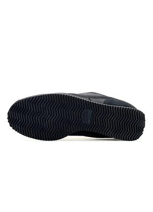 Nike cortez m all black 8