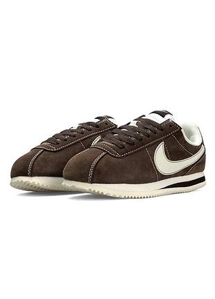 Nike cortez w brown beige
