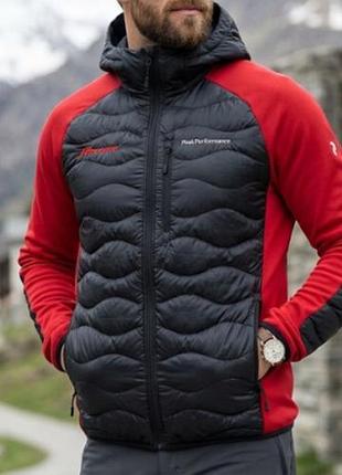 Чоловіча брендова легенька гібридна куртка  peak performance  xl., xxl
,