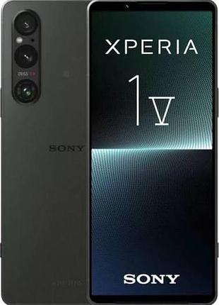 Смартфон sony xperia 1 v 12/256gb khaki green, 1sim + esim, nfc, 5g, snapdragon 8 gen 2, 48+12+12/12мп, 6.5"oled, 5000 mah