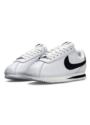 Nike cortez w white black