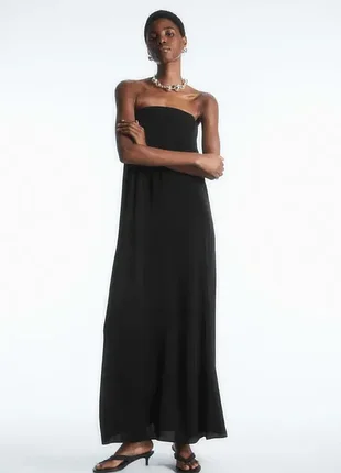 Сукня жіноча cos pleated bandeau maxi dress / 42