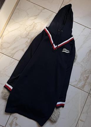 Плаття-худі tommy hilfiger у фірмовому темно-синьому кольорі