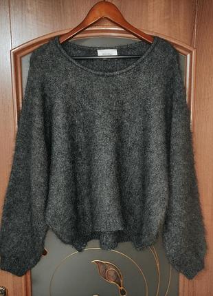 Альпаковий светр оверсайз american vintage (франція)