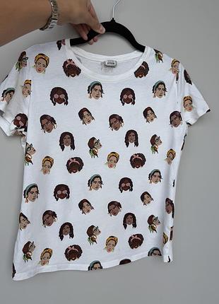 Футболка pimkie collection з оригінальним принтом, s