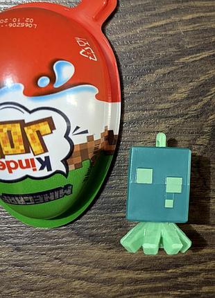 Kinder joy minecraft фигурка спрут