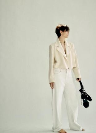 Атласний піджак zara