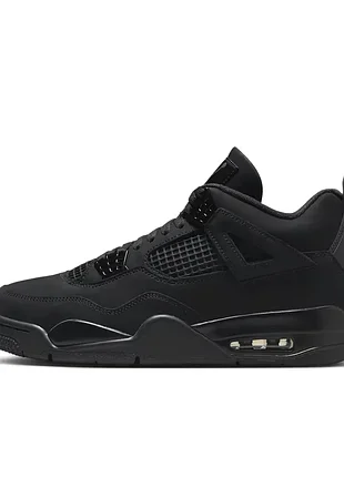 Оригінал! кросівки чоловічі air jordan 4 retro "black cat" (2025) fv5029-010
