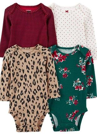 Боді з довгими рукавами carter's 0594