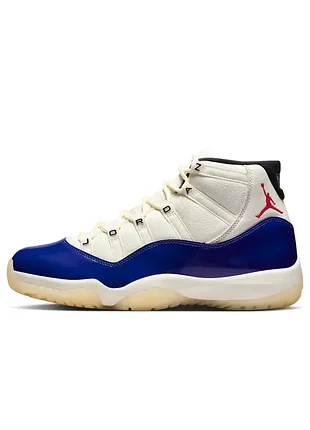 Оригінал! кросівки чоловічі air jordan 11 retro white/blue ih0296-400