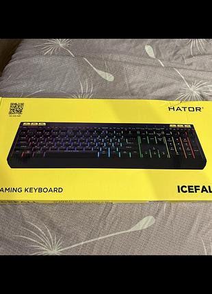 Клавиатура hator black usb