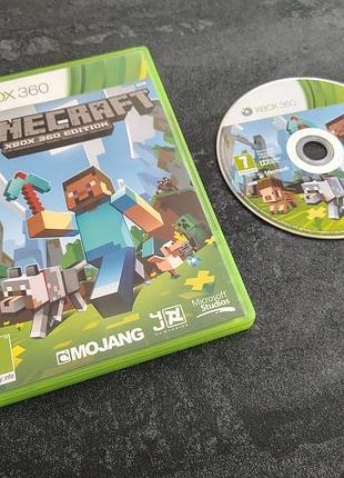 Диск minecraft xbox 360 edition (xbox 360)