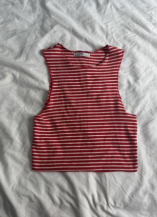 Топ, майка zara в полоску, размер s