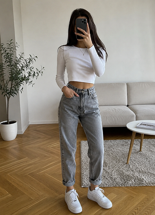 Базові джинси мом bershka 🖤