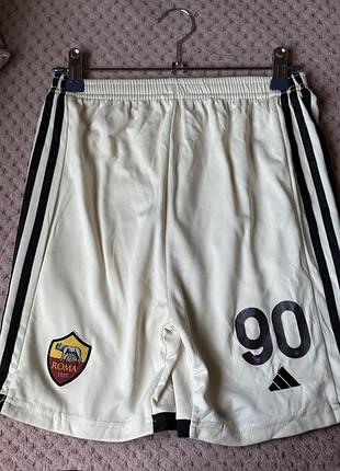 Шорты футбольная форма adidas vs roma для мальчиков