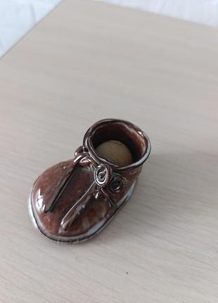 Керамічний сувенірний чобіток