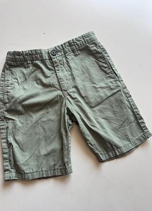 Натуральні шорти h&m на хлопчика 7 років