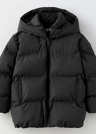 Пуховик zara на зріст 130 см
