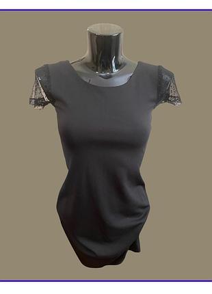 Сукня в чорному кольорі s/xs, стрейч
