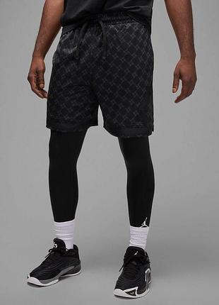 Шорти чоловічі jordan sport dri-fit printed diamond (hq8663-010)