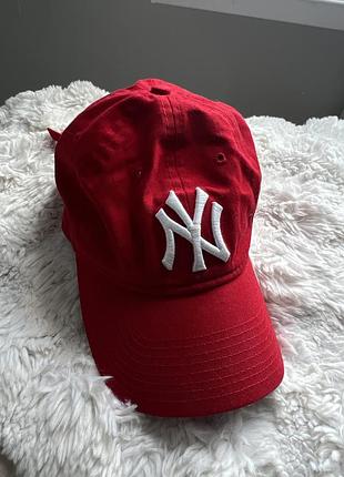 New era кепка бейсболка червона