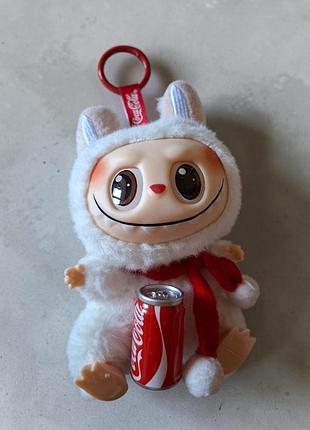 Лабубу лабуба labubu с колой coca cola игрушка 15 см