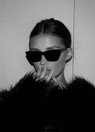 Чорні окуляри ysl mica saint laurent