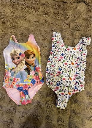 Детский слитный купальник disney.