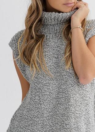 Новый брендовый теплый жилет-свитер р.xl(18-20).