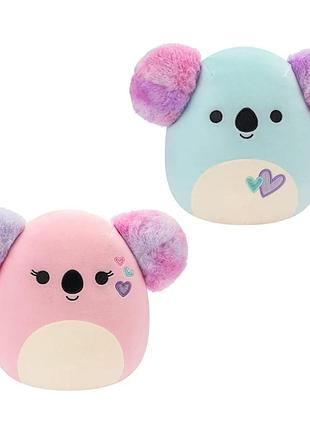 М'яка іграшка squishmallows – друзі коали (2 шт, 19 cm)