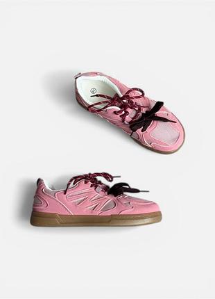 Кросівки, кеди l&m жіночі рожевий 37 (24 см) (l175 pink)
