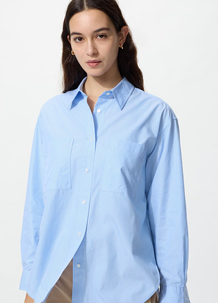 Сорочка бавовняна uniqlo (483880)