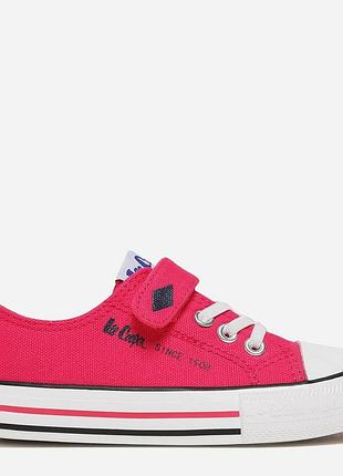 Подростковые кеды для девочки lee cooper 176331 35 розовые (2200004745015)