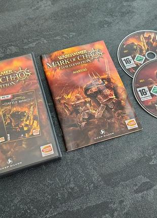 Диск warhammer mark of chaos gold edition (pc)
